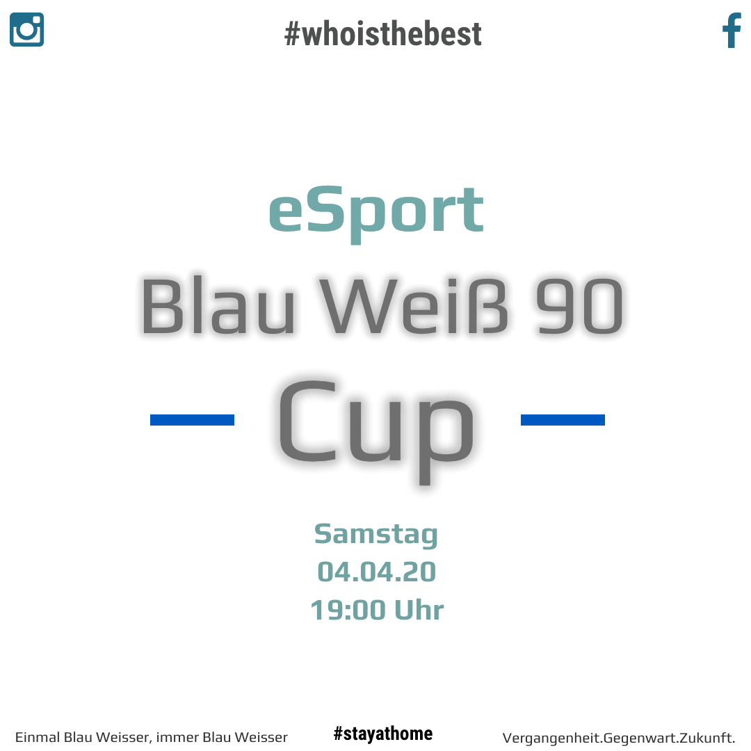 Erster online Blau Weiß 90 Cup