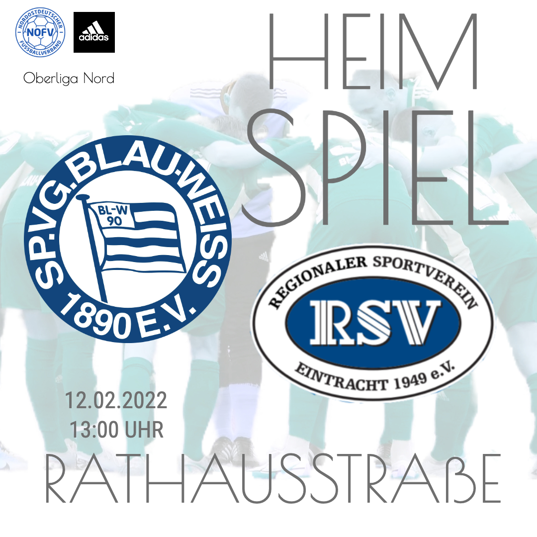 Spieltag 15: Heimspiel gegen RSV Eintracht
