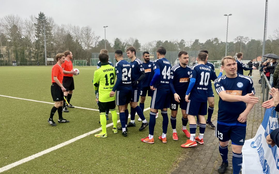 1. Herren: Verdientes Remis beim Frohnauer SC!