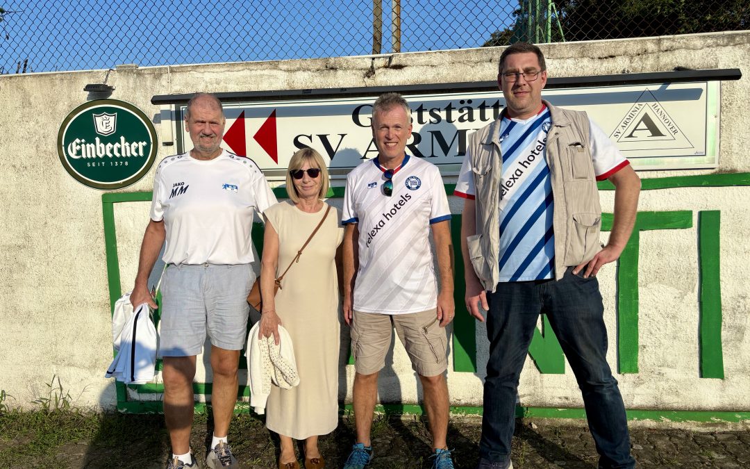 Die Sp. Vg. Blau-Weiß 1890 Berlin beim SV Arminia Hannover!