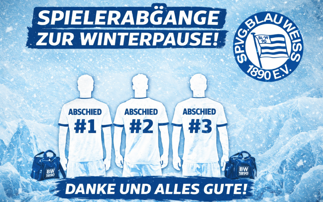 1. Herren: Abgänge zur Winterpause!