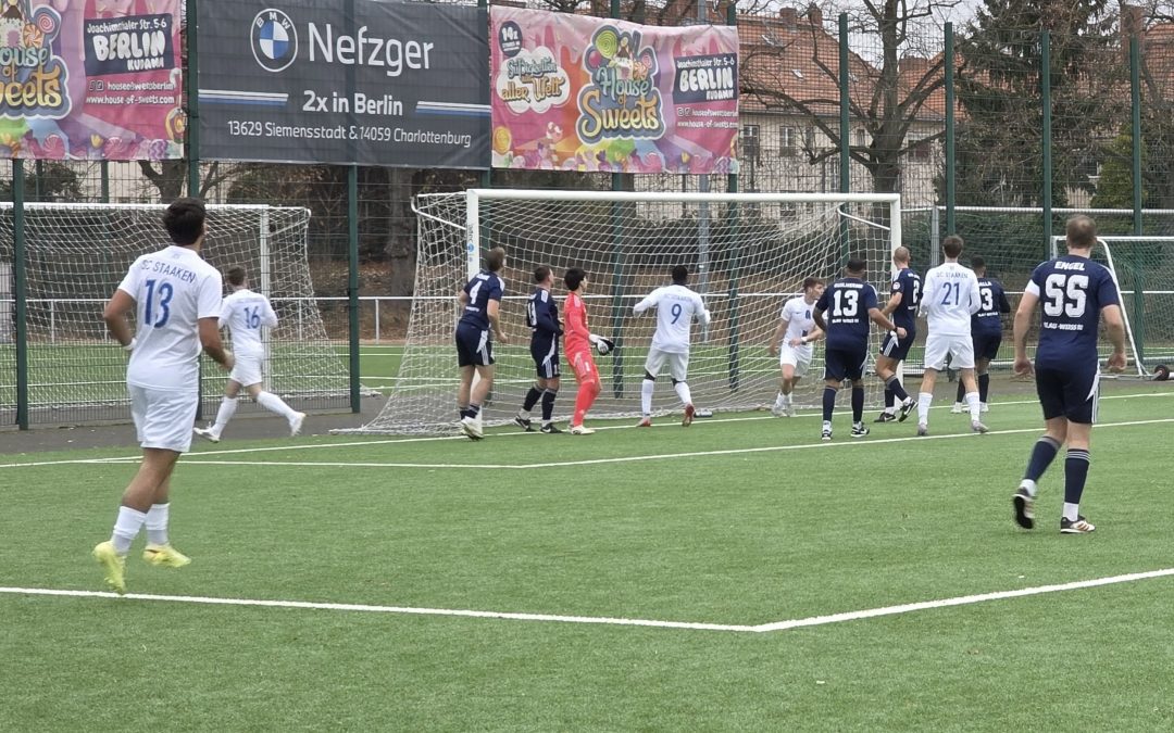 3. Punktspiel-Sieg in Serie: 1-0 beim SC Staaken!