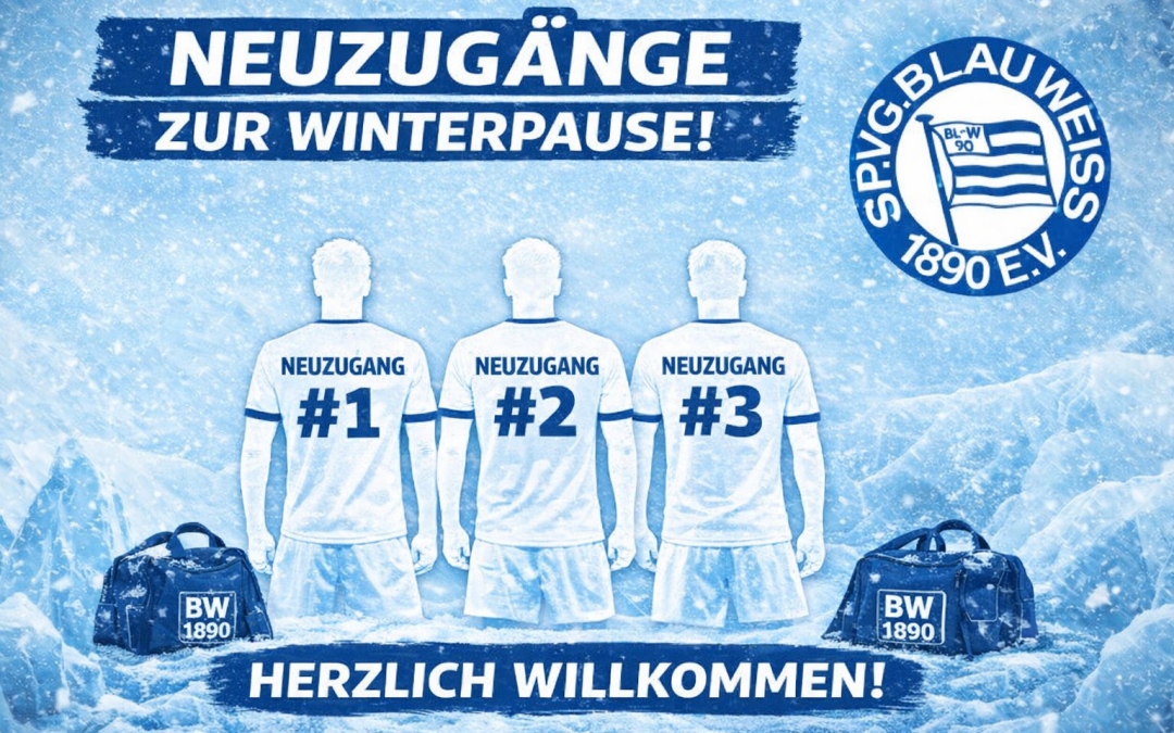 1. Herren: Neuzugänge zur Rückrunde!