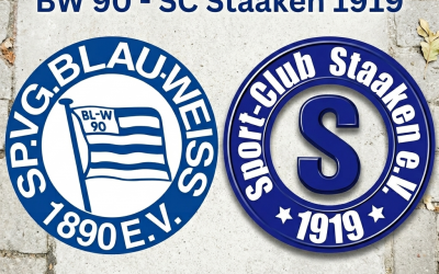 Der SC Staaken ist zu Gast: Heimspiel mit Geschichte!